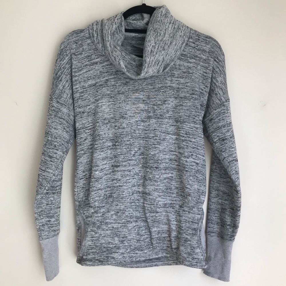 Athleta batwing cowl neck sweater XS